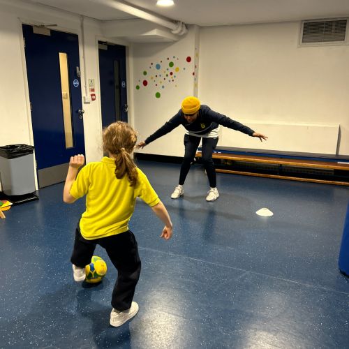 Girls Football Workshop with Coach Viv!