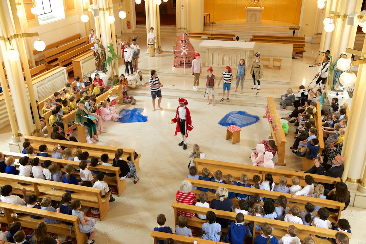 July 2015 Year 6 production of Peter Pan at St Peter's